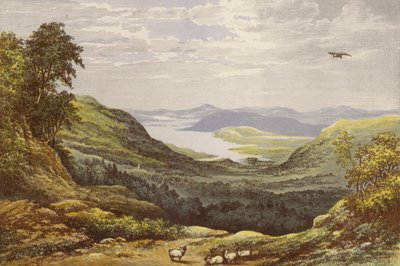 Windermere y Esthwaite de Alexander Francis Lydon